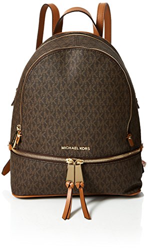 Michael Kors Damen Rhea Zip Rucksacktasche - Braun (Brown)