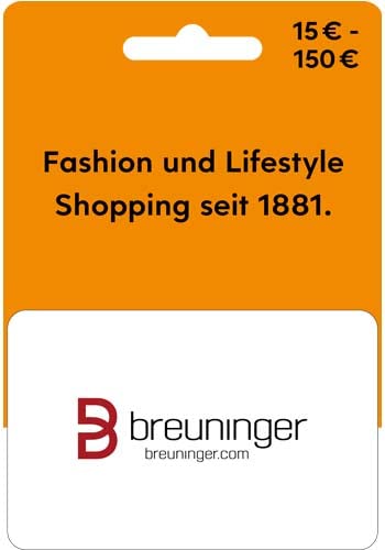 Breuninger Gutscheinkarte - für Deutschland - per Post - 0 - Breuninger