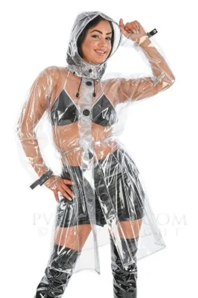 Raincoat | PVC-U-LIKE Plastic and Vinyl Clothing