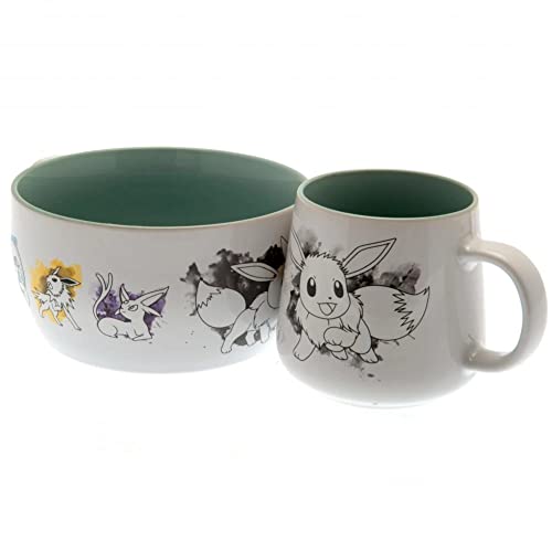 GB eye Pokemon Eevee Evolution Breakfast Set, BS0024