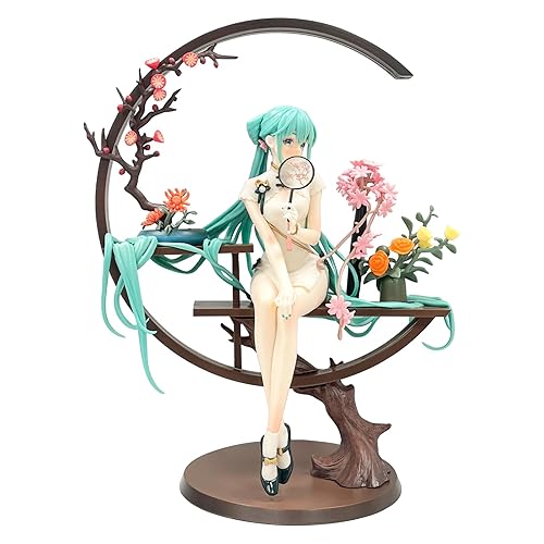 Ubephant Hatsune Miku Figure, Figure Hatsune Miku, Anime Figure, Hatsune Miku Gadget Collezionabili Modello Personaggio Modello Pvc Ornamenti per Fan Bambino Regali