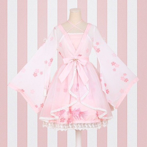 Cherry Blossom Kimono - M