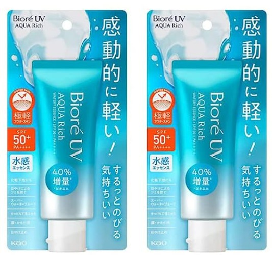 Pack of 2 Biore Sunscreen SPF50+