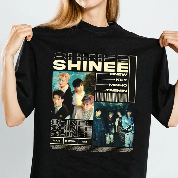 SHINEE Vintage Shirt, SHINEE Vintage TShirt, SHINEE Homage TShirt, Gifts For Fan, 90's Graphic Tee, Kpop Concert, Kpop Shirt