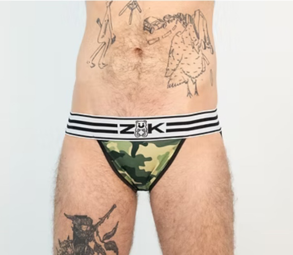 ÜPHORIA Green Homoflage Jock