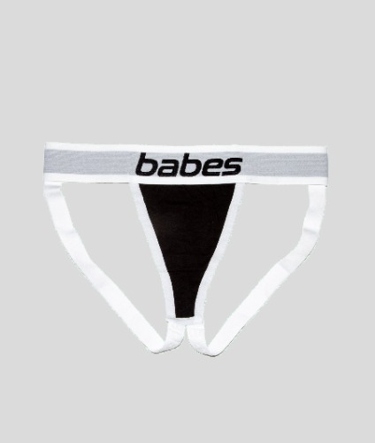 BABES BLACK WAPSTRAP | S