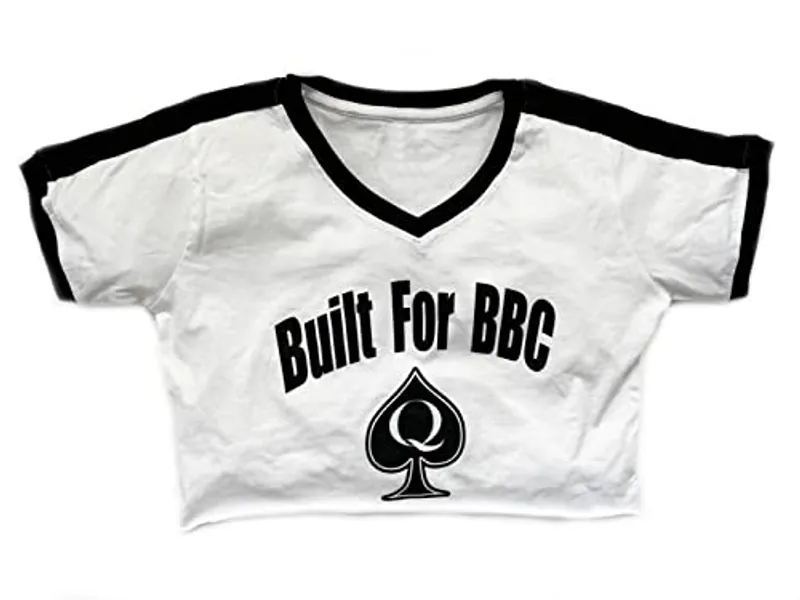 Built for BBC QoS Short Set - Shirt Only - Large - White-black
