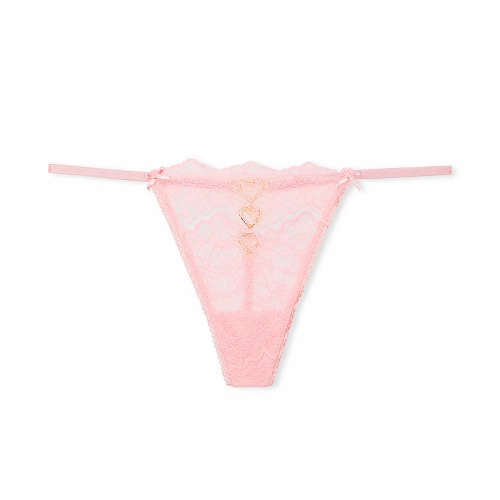 Floral Lace V-String Panty - Dream Angels - vs