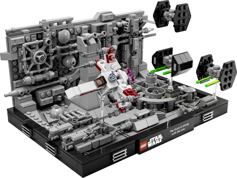 Death Star™ Trench Run diorama 75329 | Star Wars™ | Officiële LEGO® winkel BE 