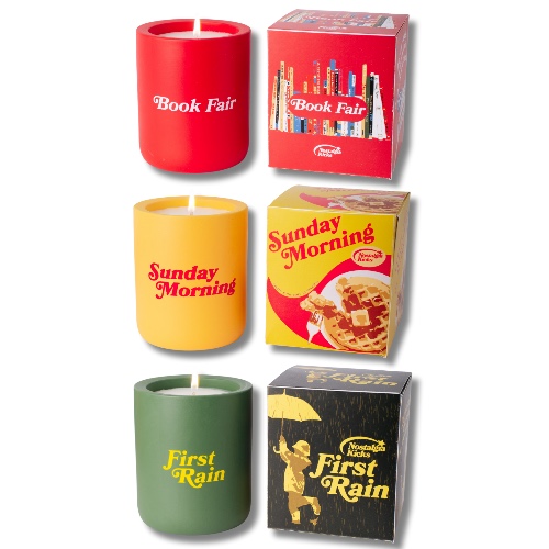 Core Memory Trio Candle Set by Nostalgia Kicks
