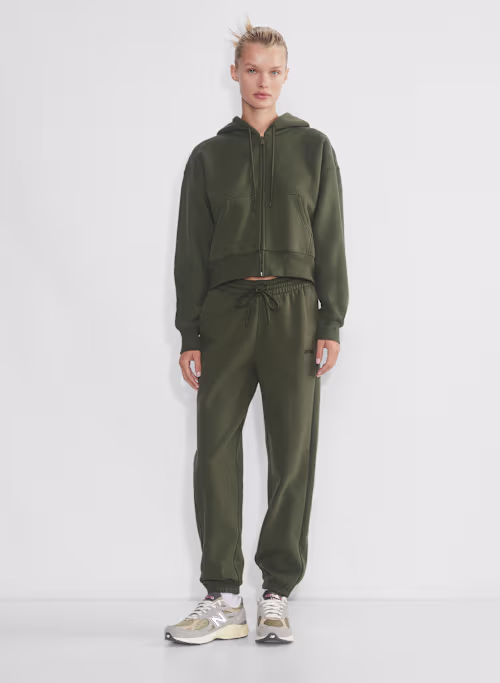 cozy fleece boyfriend sweatpant