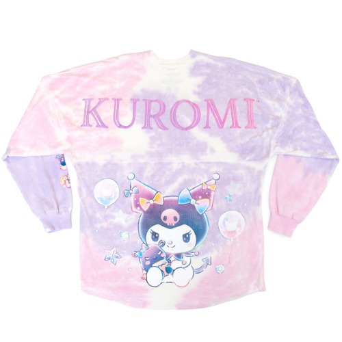 Kuromi JapanLA Pastel Party Tie-dye Spirit Jersey - PURPLE / M