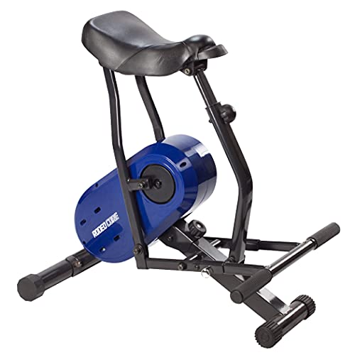 Daiwa Rodeo Core Compact Exercise Equipment For Home Workouts - Full Body Fitness Machine Targets Abs, Legs, & Butt (Blue)