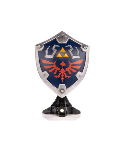 First 4 Figures Zelda Hylian Shield Standard Edition Statuette PVC 29 cm, BOTWHS, Schwarz