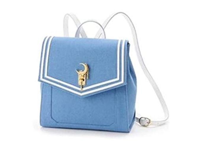 HiRudolph Anime Sailor Moon 20. Tsukino Usagi Damen Rucksack Büchertasche Cosplay Schultasche - Blau