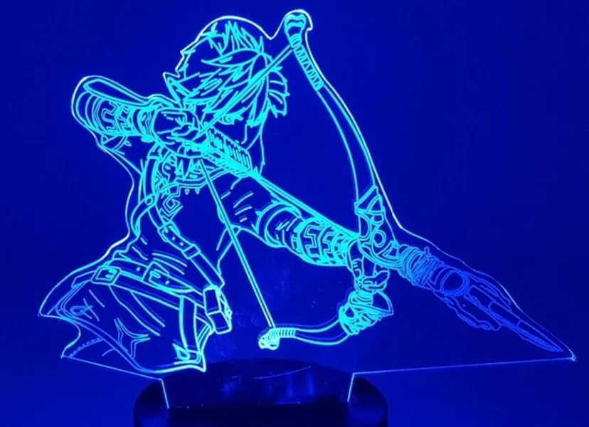 Legend of Zelda LED Night Light Zelda Game Room Decor - B