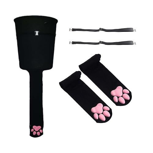 Toe Beans Stockings - One Size - Large Size Black