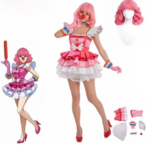 clown girl cosplay