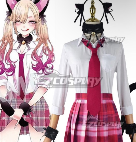 pink kitty marin cosplay
