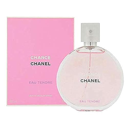 Chance Eau Tendre by Chanel for Women Eau De Parfum Spray 3.4 Ounces - 3.4 Fl Oz (Pack of 1)