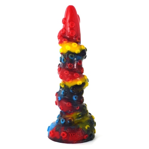 Twisted Tentacle Ride - Red Yellow Black Straight