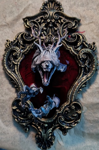 Bloodborne Vicar Amelia statue 