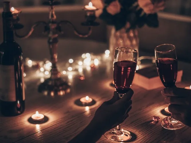 Dinner at Fancy Restaurant