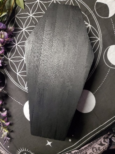 Coffin Tarot Deck Box - Black