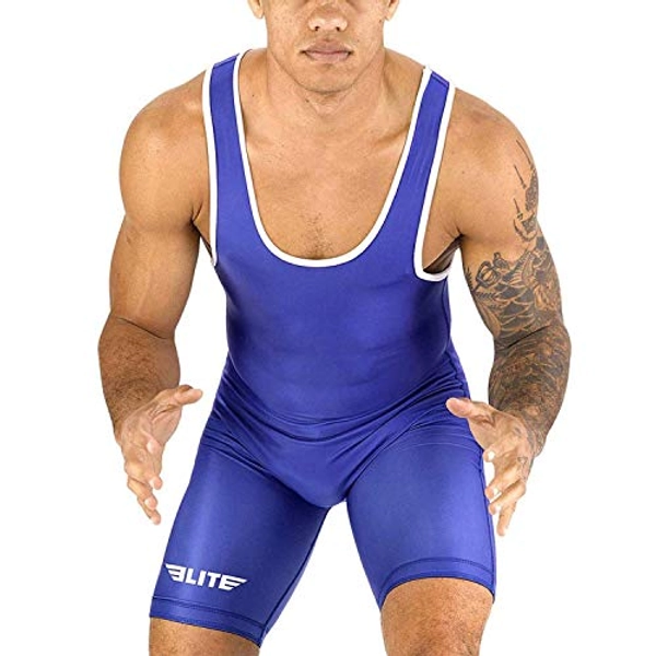 Elite Sports Men’s wrestling singlets, Standard Singlet for Men Wrestling Uniform