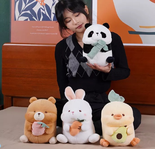 Soft and Squishy Animal Plushies - 4 / 23cm