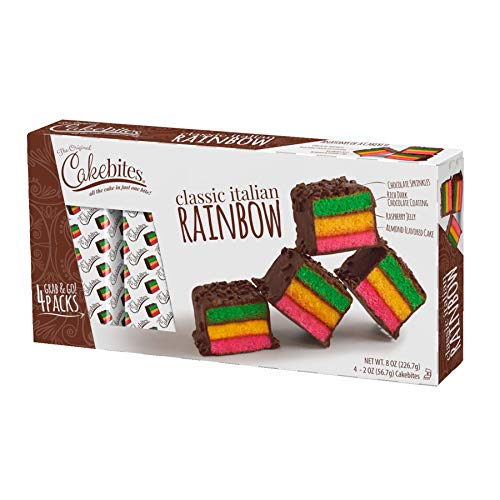Classic Italian Rainbow Cake - Family Pack 4