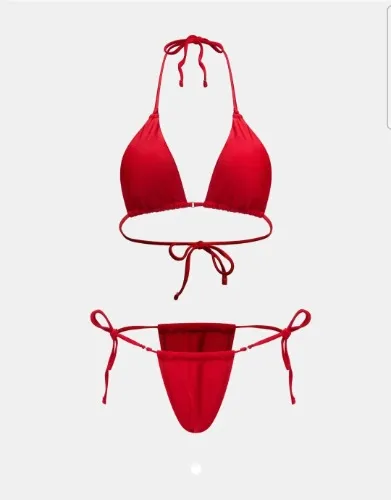 Tied Bikini Set