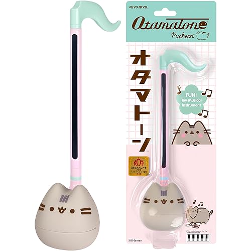 Pusheen The Cat Otamatone Electronic Portable Music Instrument / Synthesizer Toy from Japan by Maywa Denki [Limited Edition [English Instructions] - Pusheen