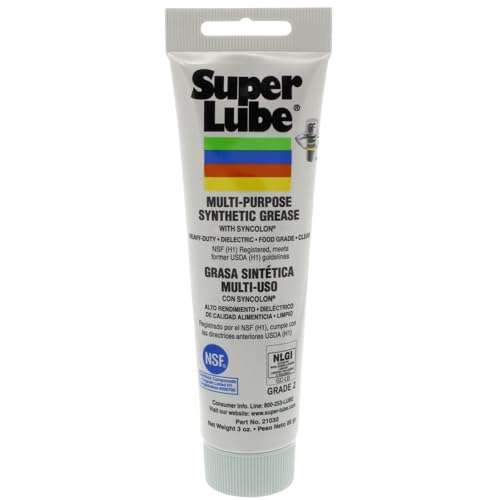 Super Lube-21030 Synthetic Multi-Purpose Grease, 3 Oz. - 3oz Tube