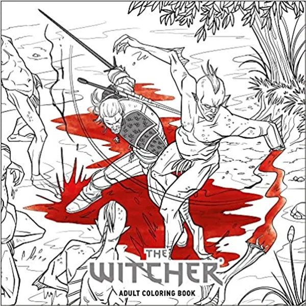 The Witcher Adult Coloring Book - 