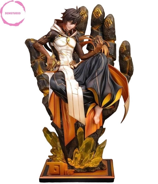 Genshin Impact Zhongli Anime Figure Collectible Gift Figurine Toy Hobby