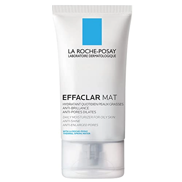 La Roche-Posay – Effaclar Matmattierende Gesichtspflege gegen fettige Haut – Poren verfeinernde Feuchtigkeitscreme - Skin Care MakeUp Primer, 40 ml (1er Pack)