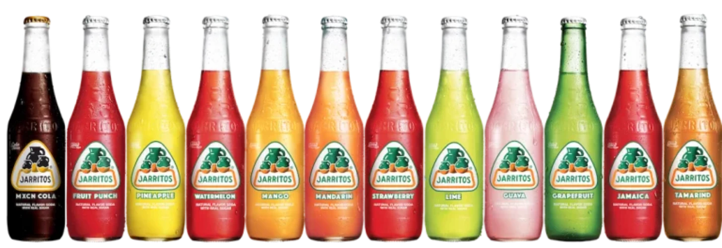 Jarritos All Flavors! Variety Pack Soda, 12.5 fl oz (370 ml), 12 count