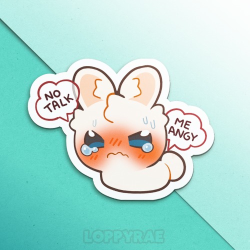 “Me Angy” Vinyl Sticker