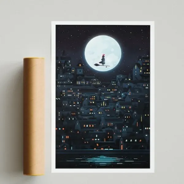 kiki's delivery service poster