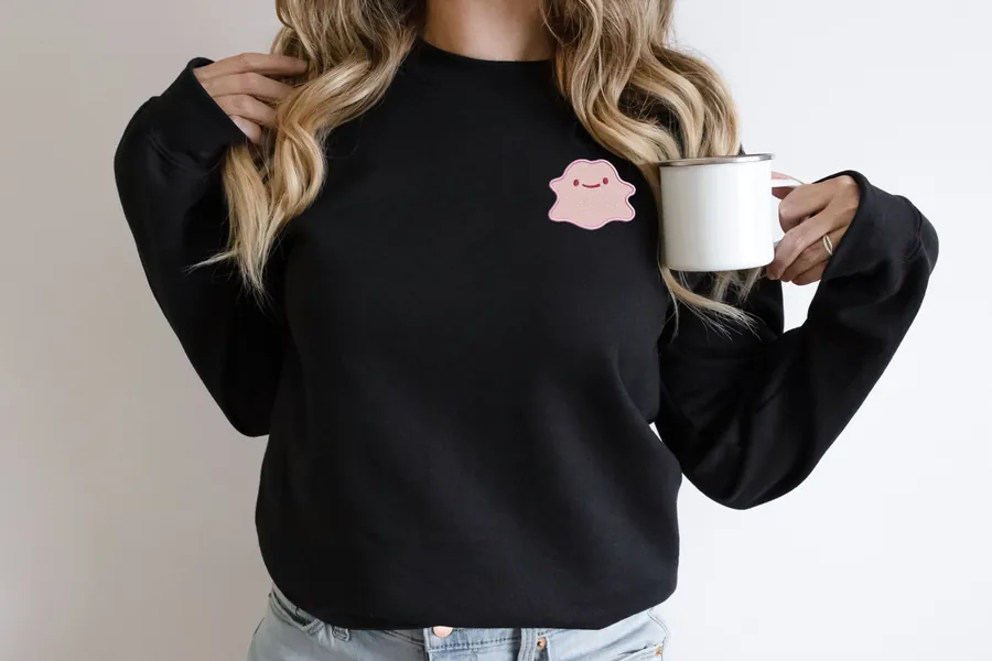 Ditto Embroidered Sweatshirt