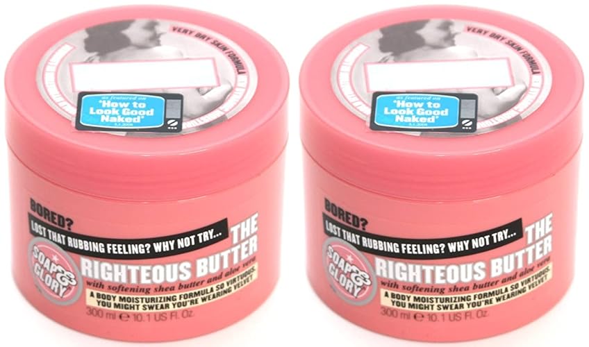 Soap And Glory The Righteous Butter Body Butter 300ml (Pack Qty 2) - 600 ml (Pack of 1)