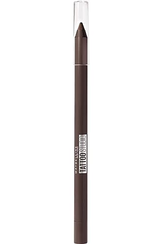 Maybelline Tattoo Liner Gel Pencil, 910 Bold Brown - 910 Bold Brown - 1.3 g (Pack of 1)