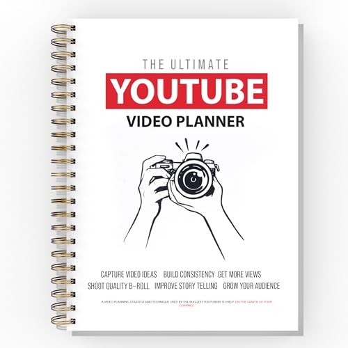 The ULTIMATE YouTube Video Planner (Hard Cover)