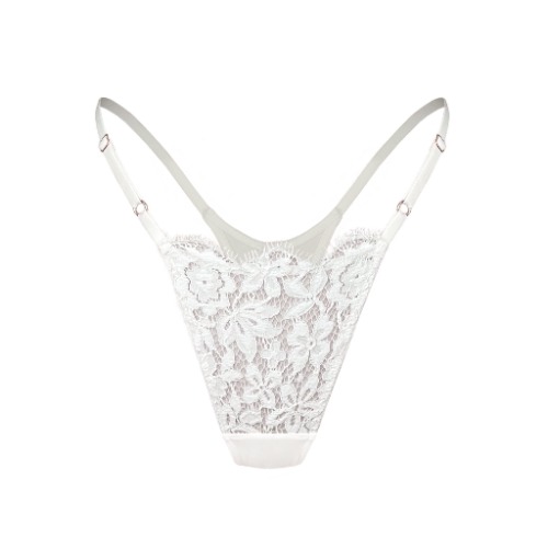 Frisson Micro-G Thong Crystal - M / Crystal