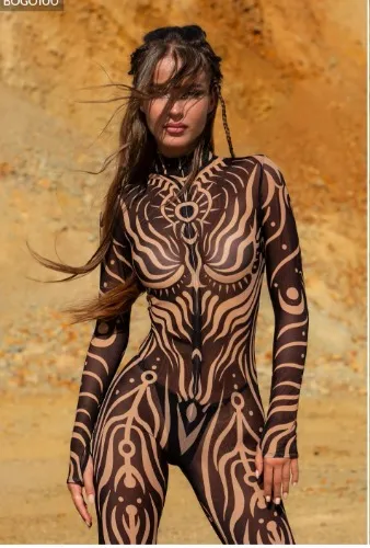 Worship Night Mesh Costume