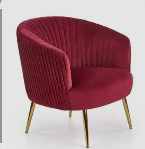 Burgundy Armchair