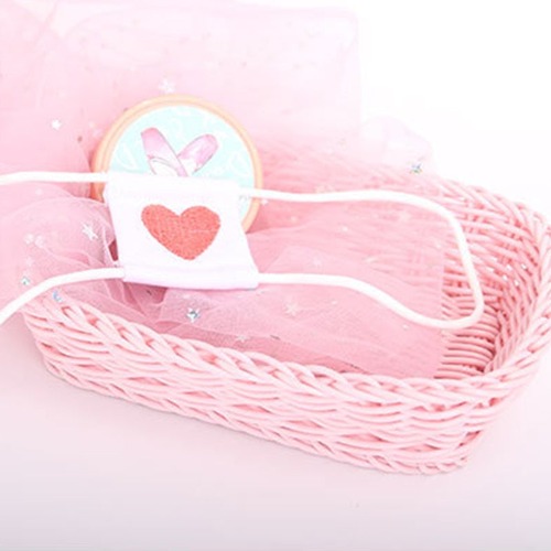 Valentine Lovecore Eye Patch - White