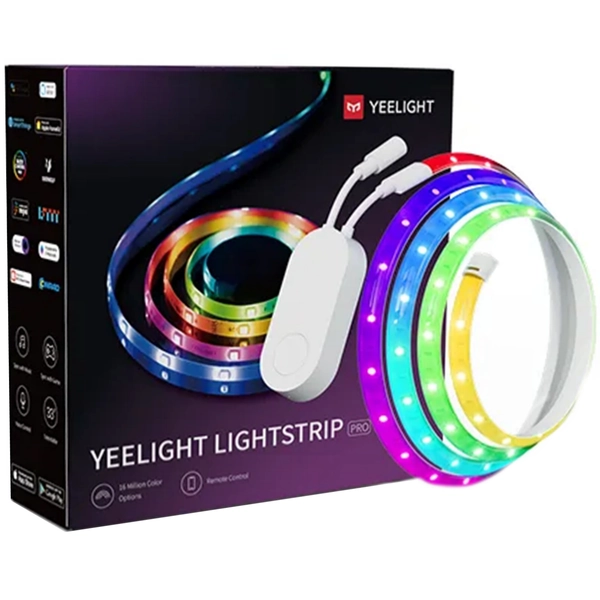 Yeelight Smart RGB LED Light Strip Pro 2M Cuttable low Power Consumption, Remote Control, (Extendable up to 10m) AUS/NZ Version