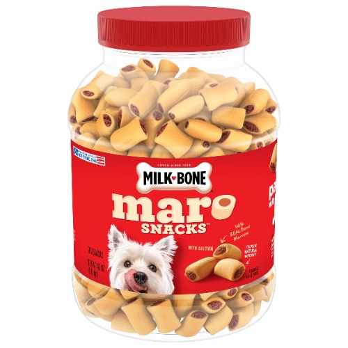 Milk-Bone MaroSnacks Dog Treats, Beef, 40 Ounce - All Size Dogs Beef 40 Ounce (Pack of 1)